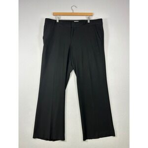Corporate Core Old Navy Women 16 Black Just Below Waist Stretch Dress Pants